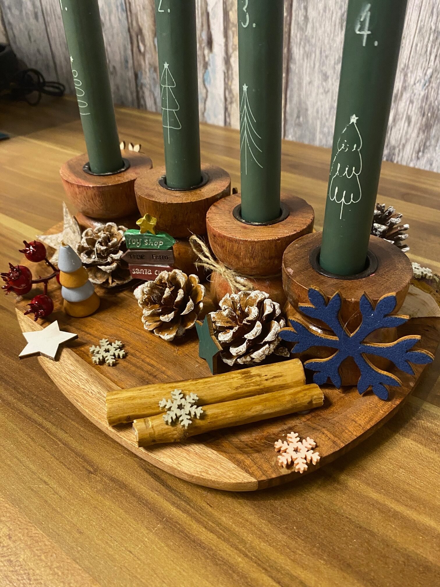 Karácsonyi mese adventi tál - Image 2